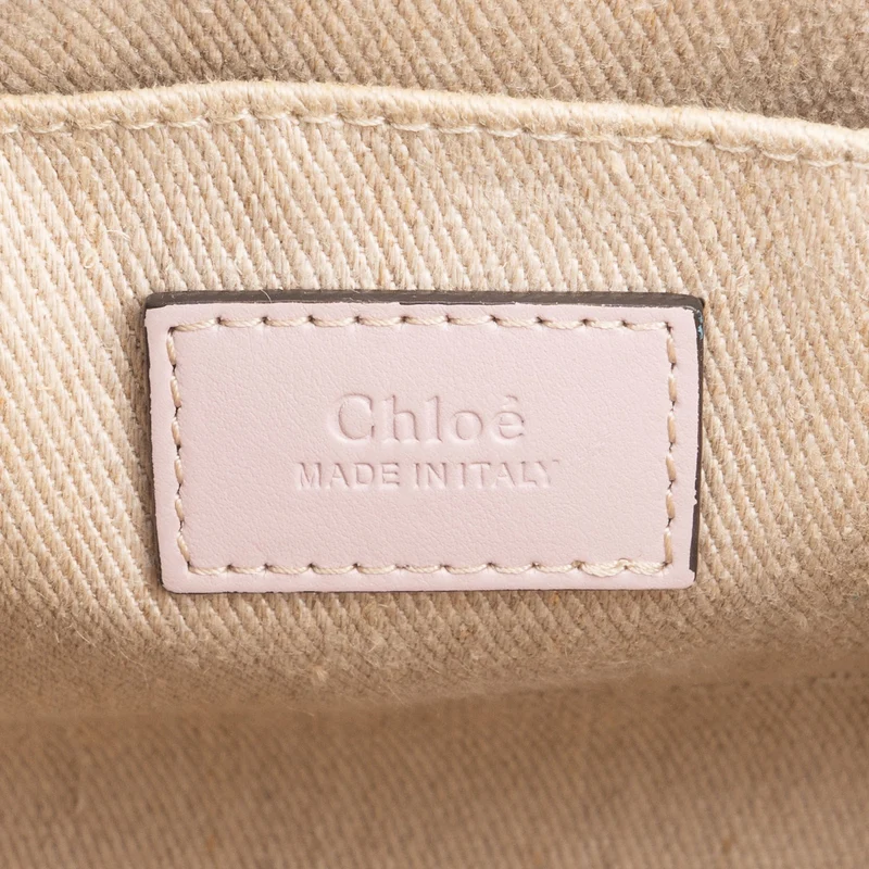 Chloé Canvas Small Woody Tote Handbag