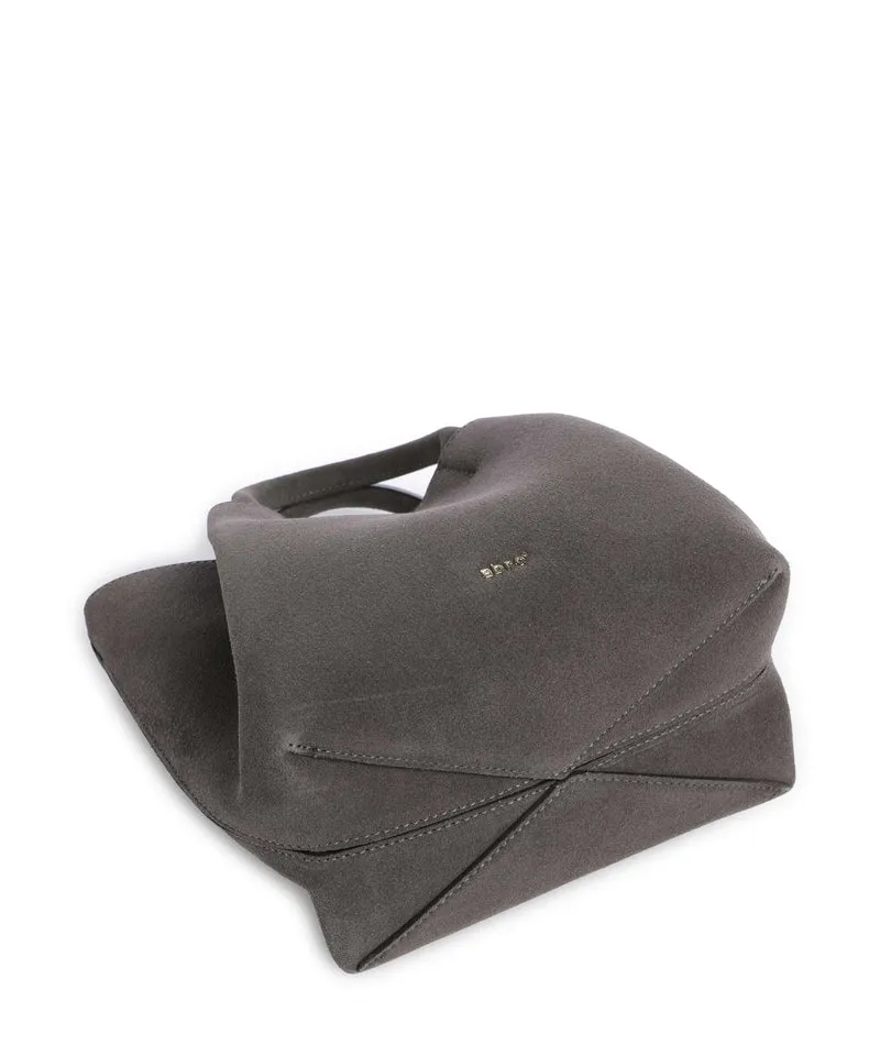Abro Suede Essential Small Handtasche grey