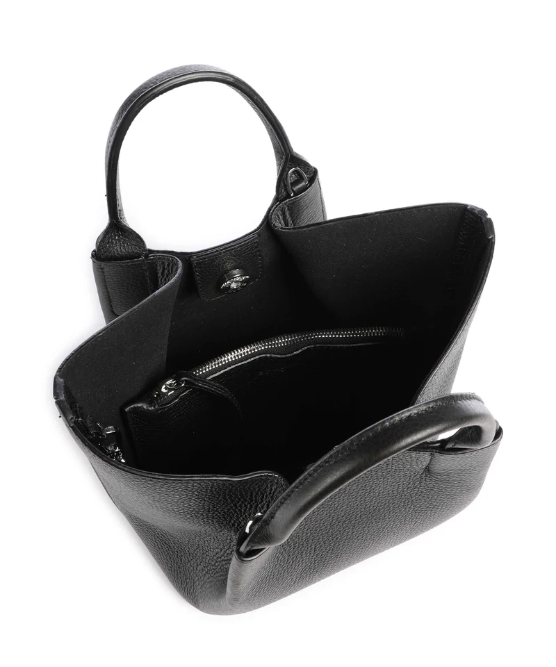 Abro Agave Essential Small Handtasche black/nickel