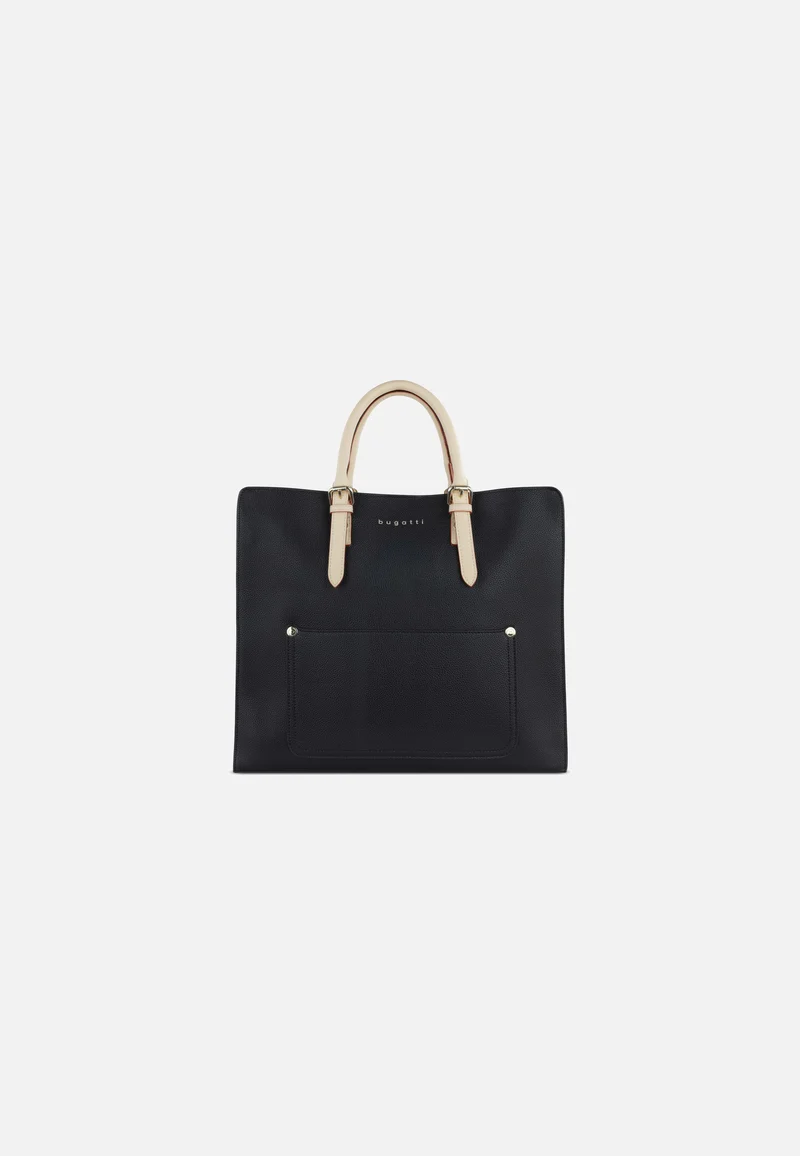 Ella Top Handle L Schwarz - Tote Bag