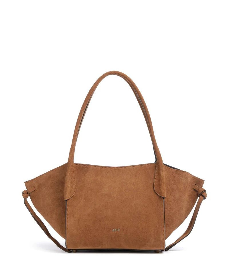 Abro Suede Vibe Small Schultertasche cuoio