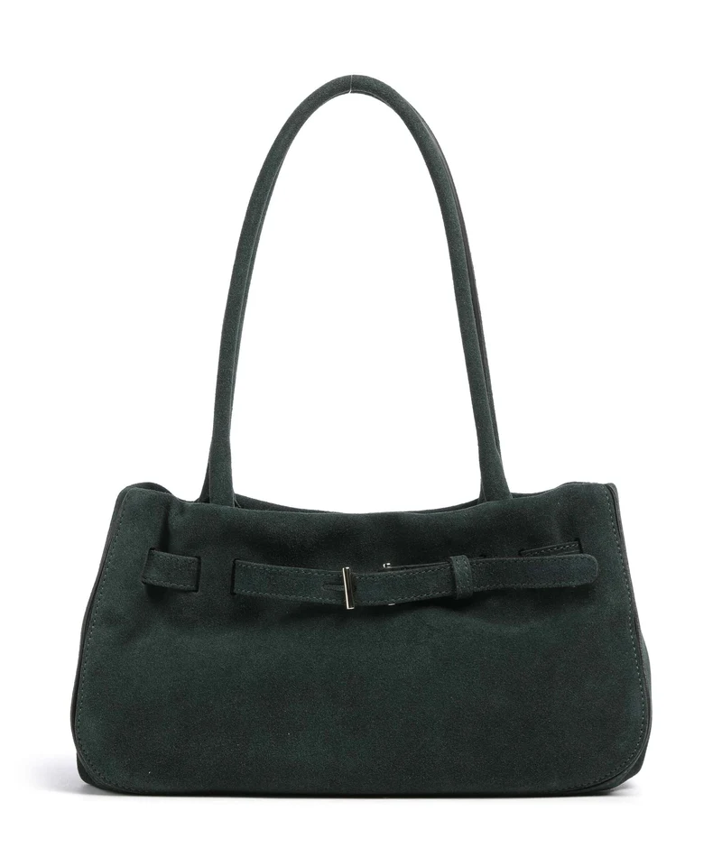 Abro Suede Jill Schultertasche green