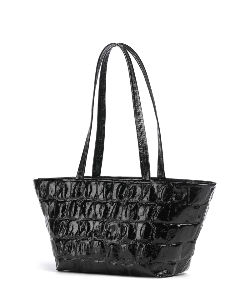 Abro Maxxi Cocco Alba Schultertasche black/nickel