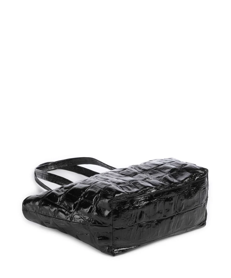 Abro Maxxi Cocco Alba Schultertasche black/nickel