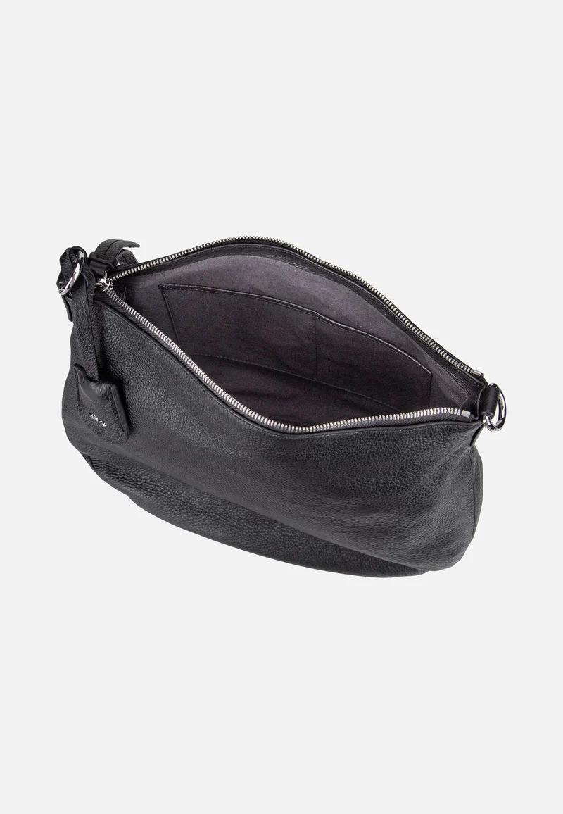Juna Small Black/Nickel - Hobo Bag