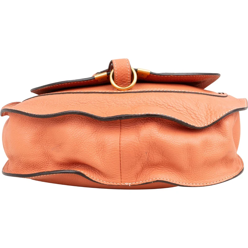 Chloé Grained Calfskin Marcie Hobo Shoulder Bag