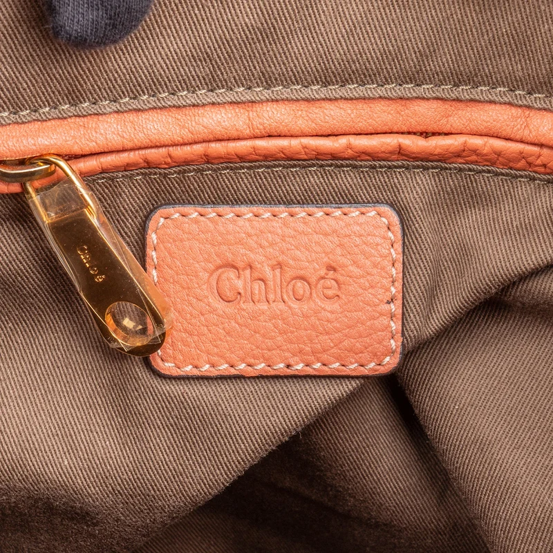 Chloé Grained Calfskin Marcie Hobo Shoulder Bag