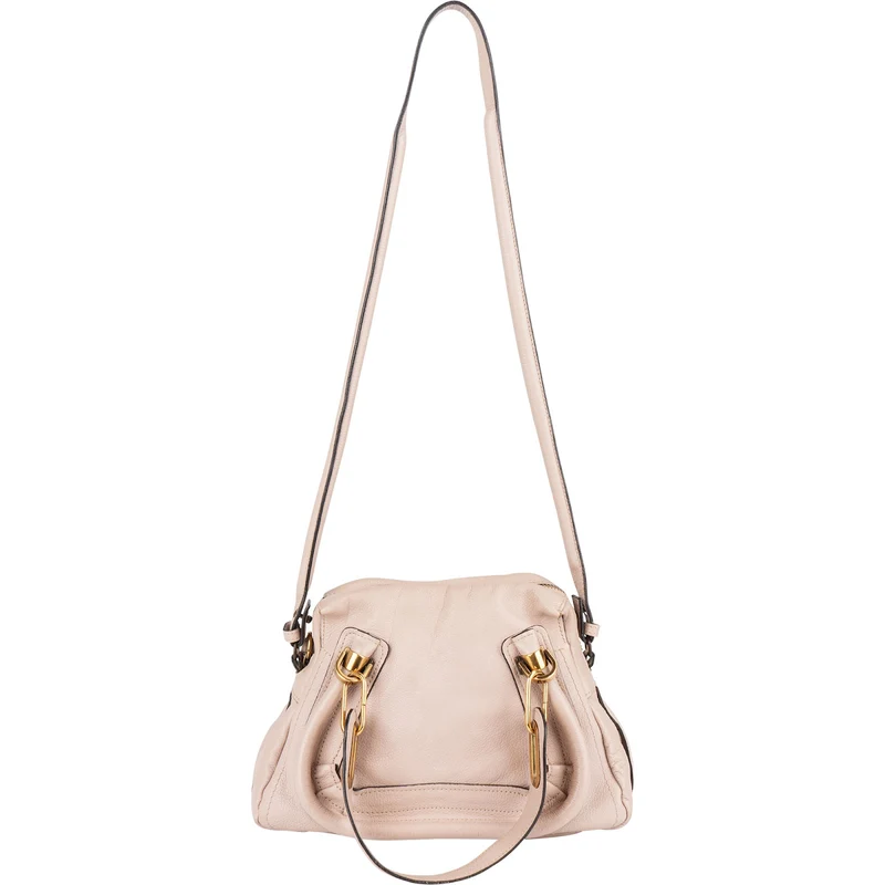 Chloé Grained Leather Paraty Handbag