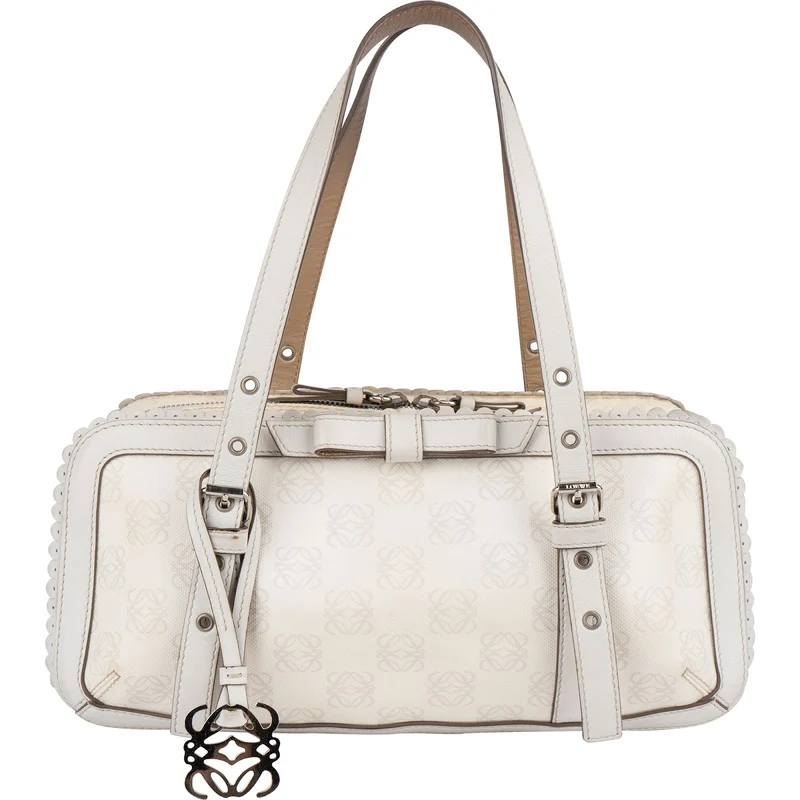 Loewe Anagram Canvas Senda Shoulder Bag