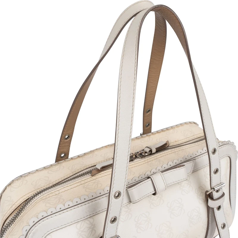 Loewe Anagram Canvas Senda Shoulder Bag
