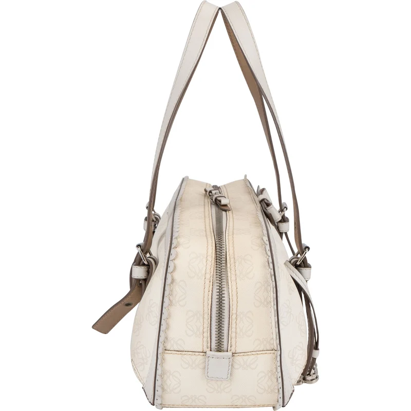 Loewe Anagram Canvas Senda Shoulder Bag
