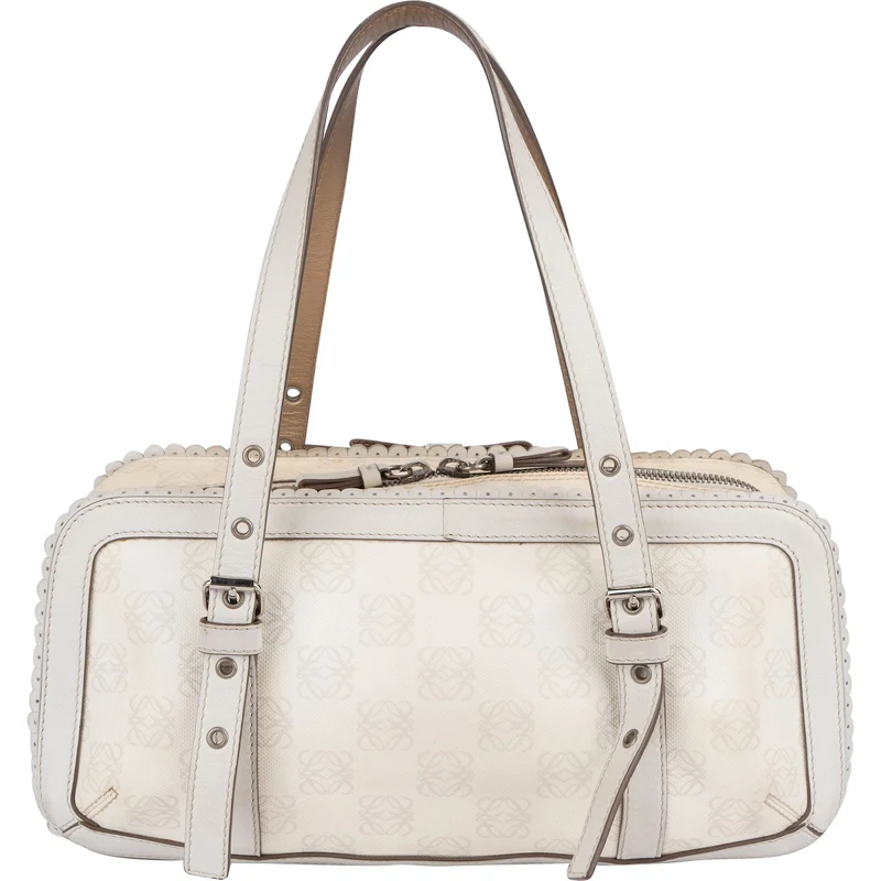 Loewe Anagram Canvas Senda Shoulder Bag