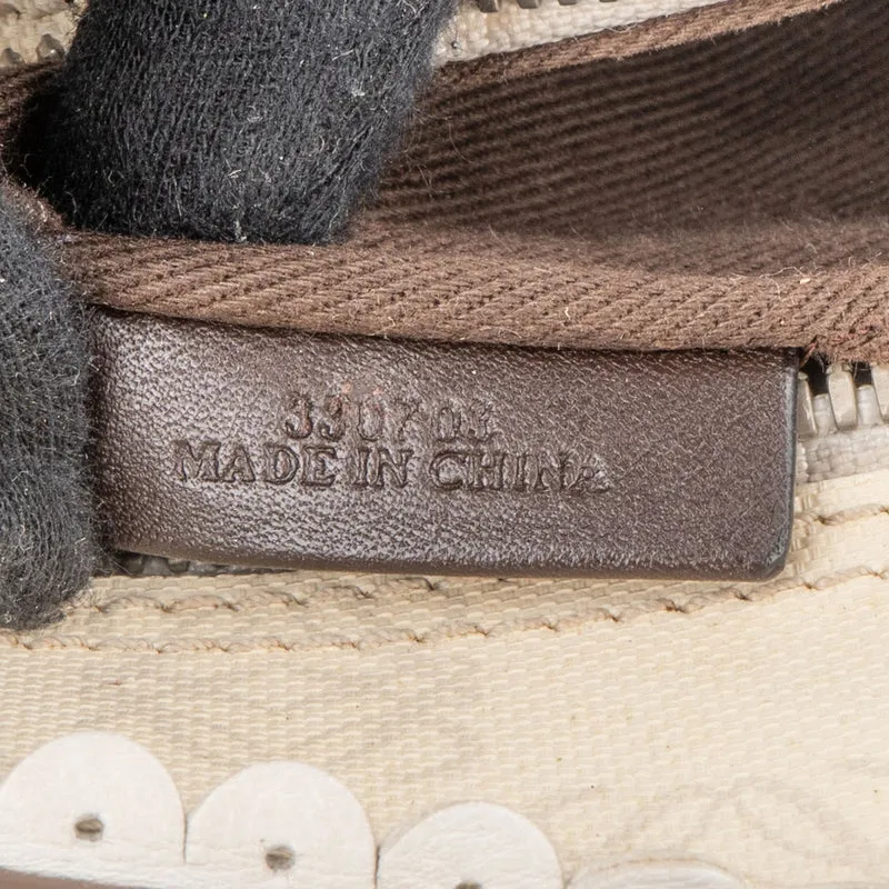 Loewe Anagram Canvas Senda Shoulder Bag