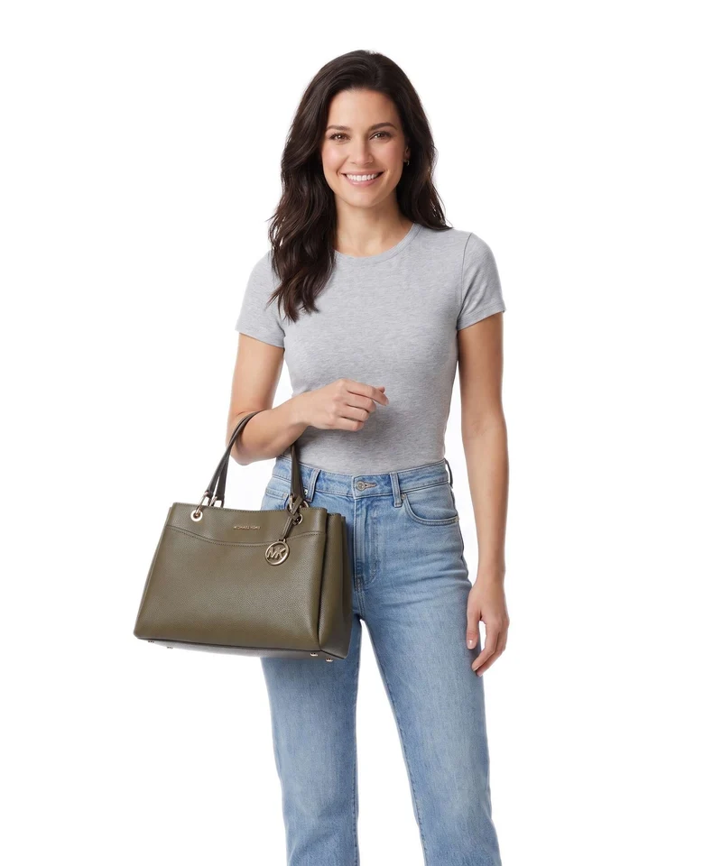 Michael Kors May Medium Handtasche loden