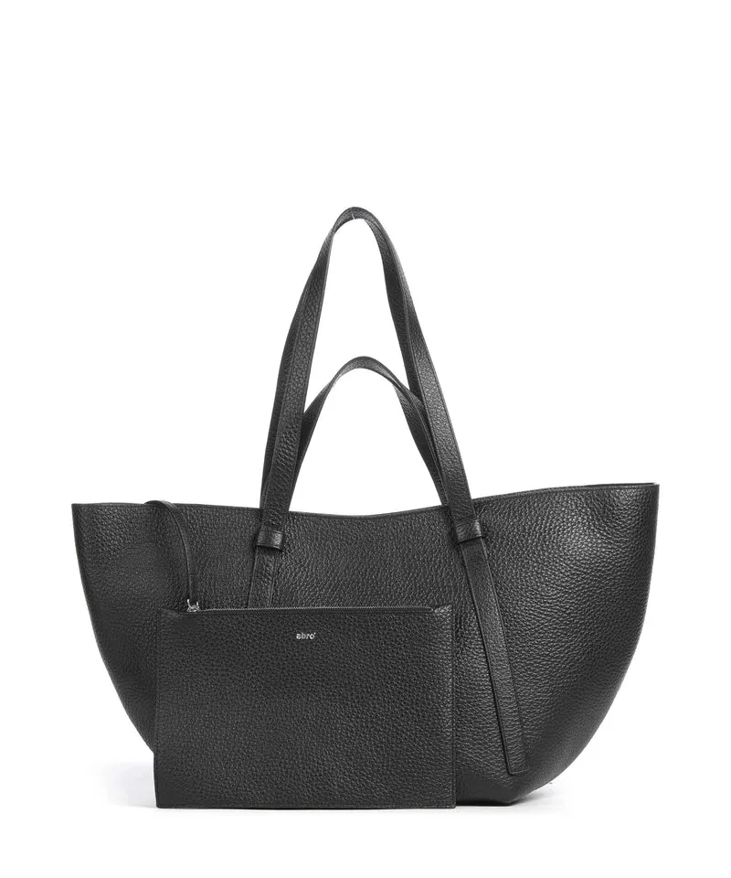 Abro Tekla Cosmo Large Shopper black/nickel