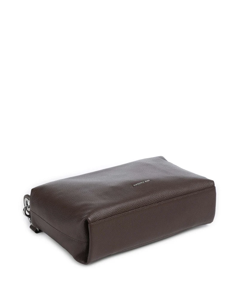 Mandarina Duck Mellow Leather Schultertasche espresso