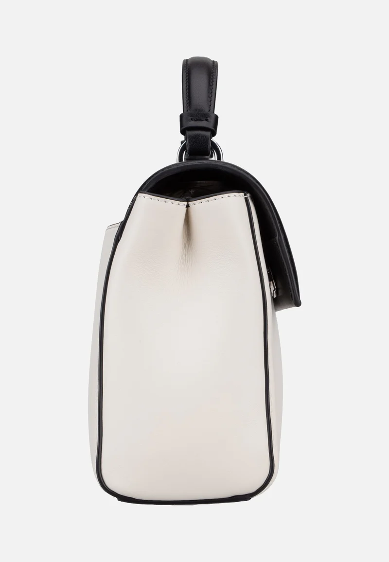 K/Autograph SM Top Handle Colorblock Black/White - Henkeltasche