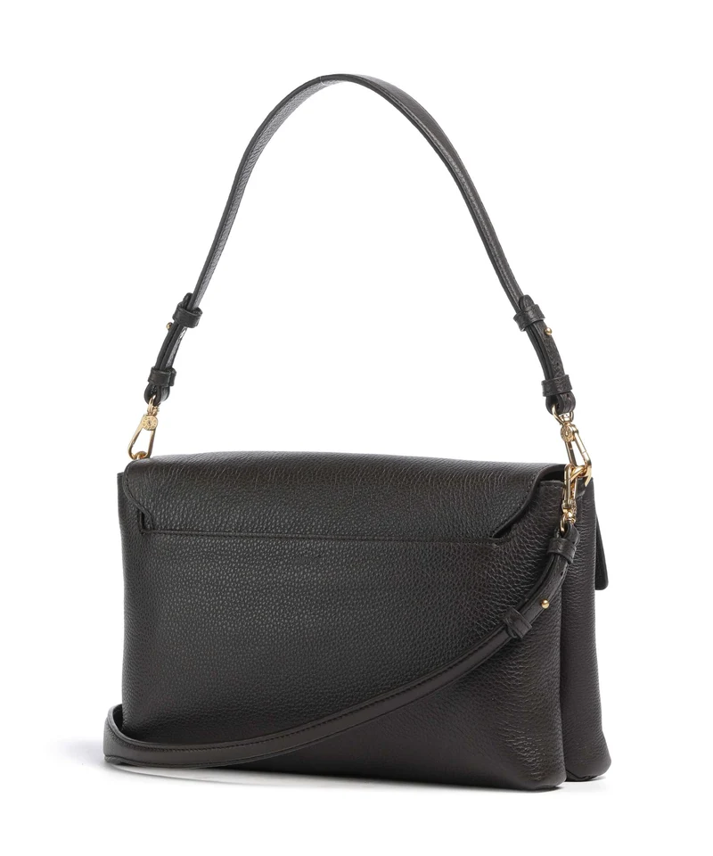 Abro Agave Twist Schultertasche dark brown