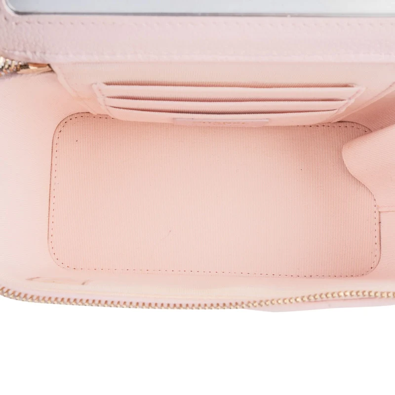 Chanel Quilted Caviar Leather Vanity Case Crossbody Bag