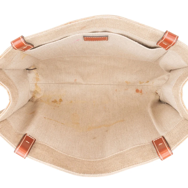 Chloé Canvas Woody Tote Medium Shoulder Bag