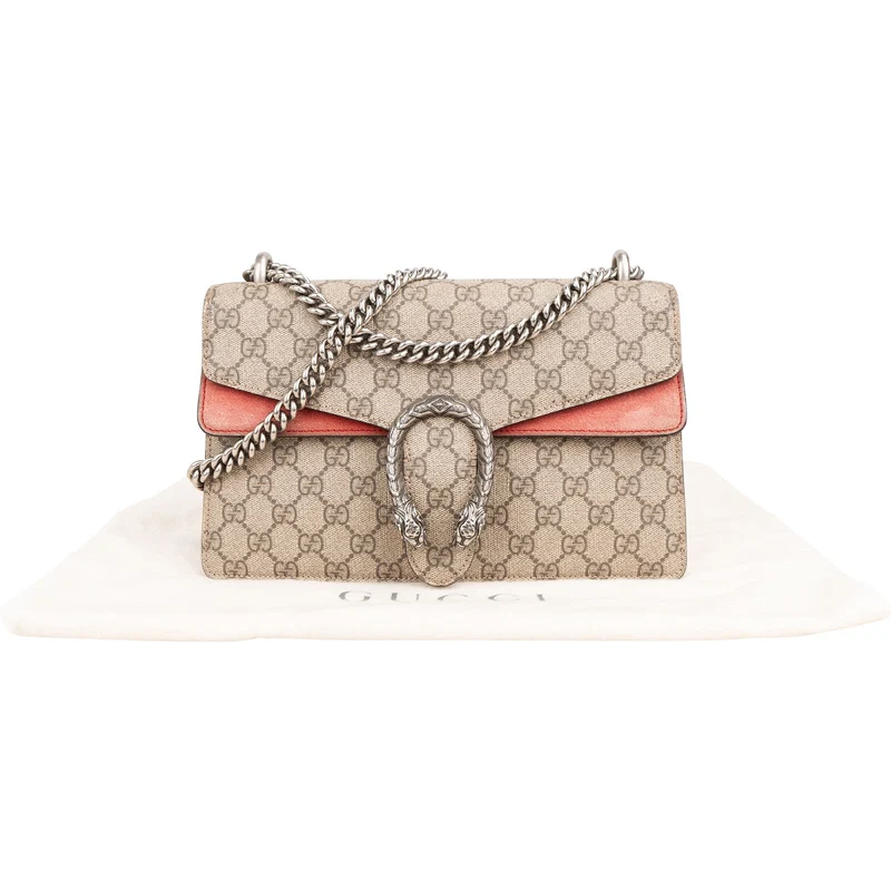 Gucci Monogram GG Supreme Dionysus Shoulder Bag