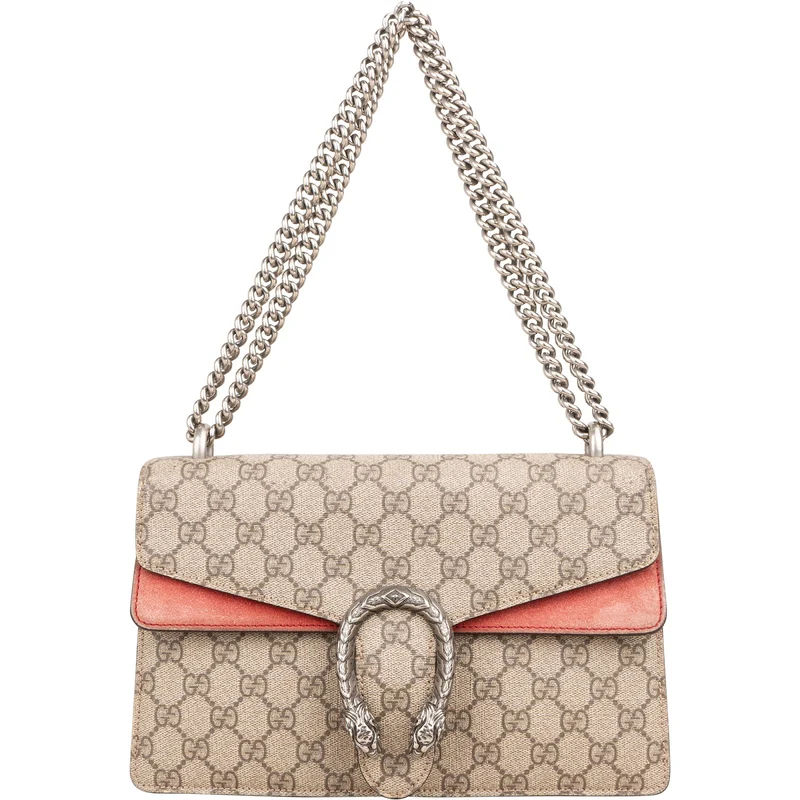 Gucci Monogram GG Supreme Dionysus Shoulder Bag