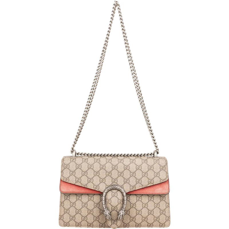 Gucci Monogram GG Supreme Dionysus Shoulder Bag