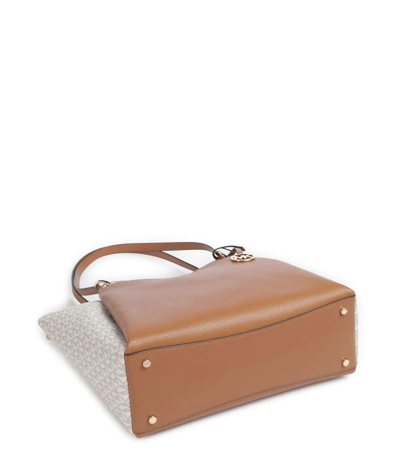 Michael Kors May Large Shopper vanilla/acorn