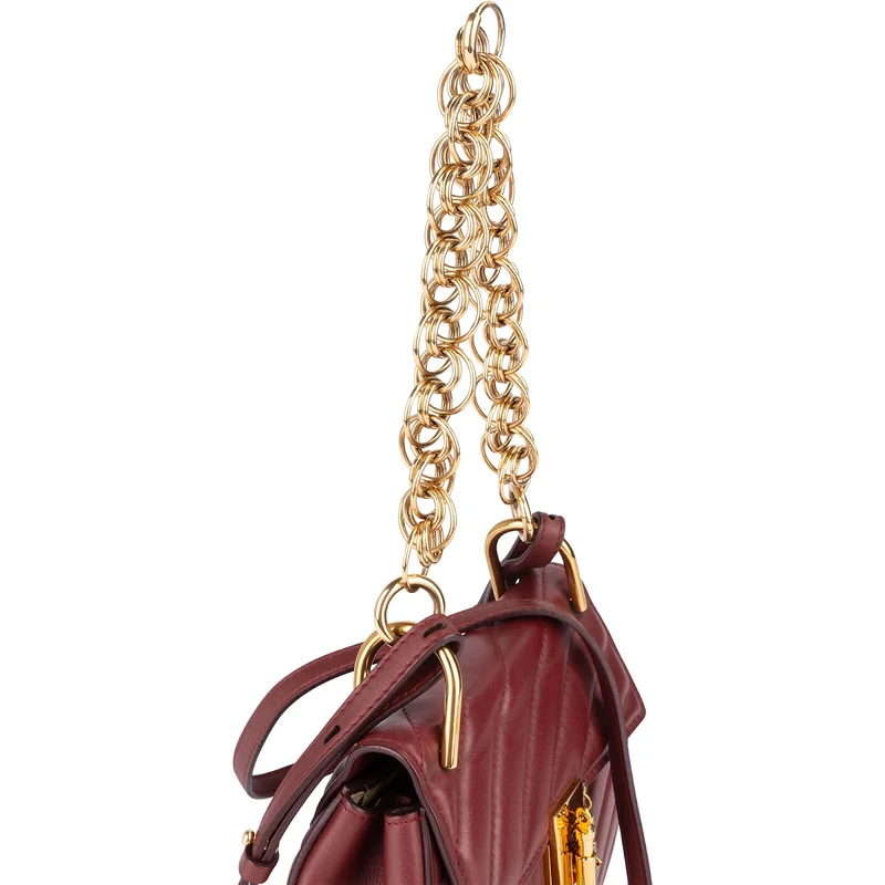 Chloé Quilted Leather Drew Bijou Mini Crossbody Bag