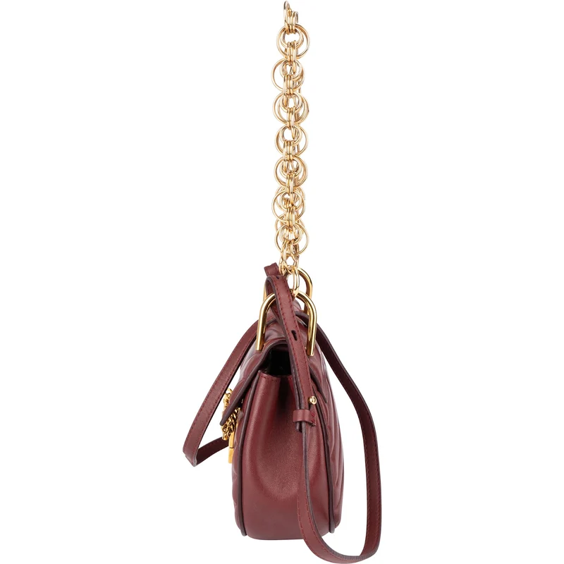 Chloé Quilted Leather Drew Bijou Mini Crossbody Bag