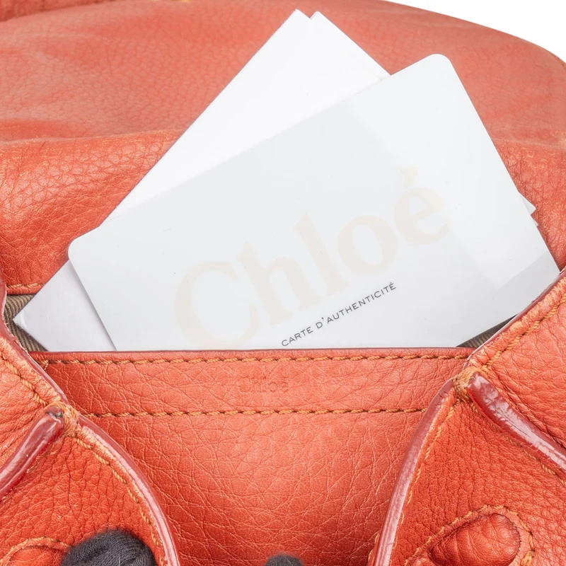 Chloé Grained Leather Small Marcie Saddle Crossbody Bag