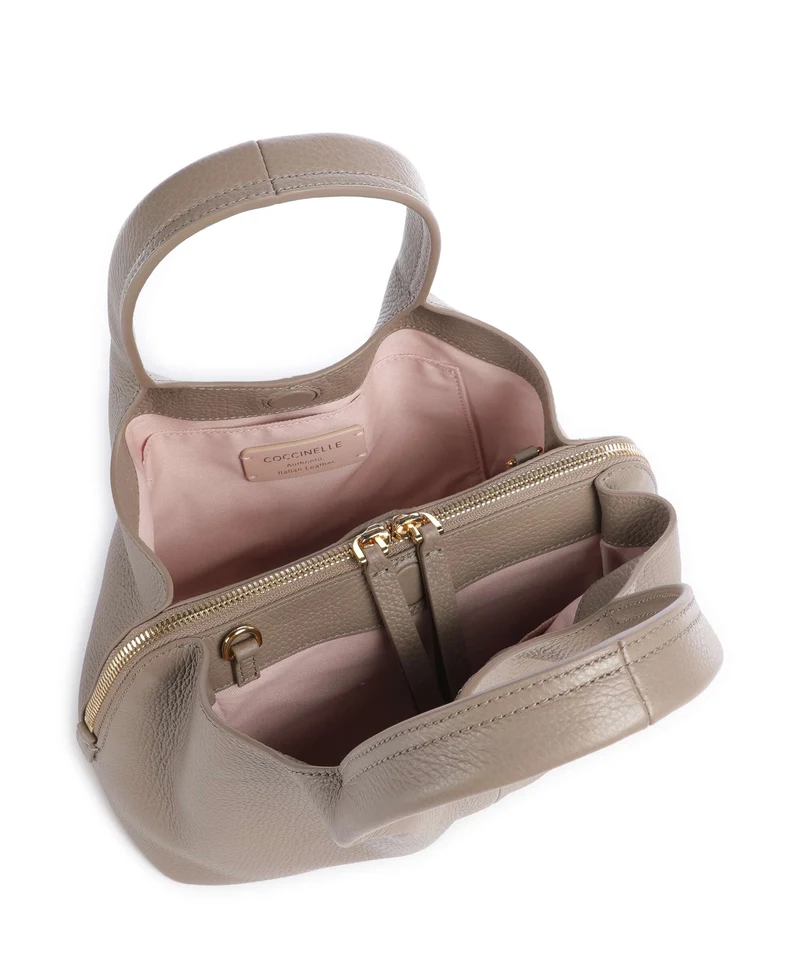 Coccinelle Nell Handtasche warm taupe