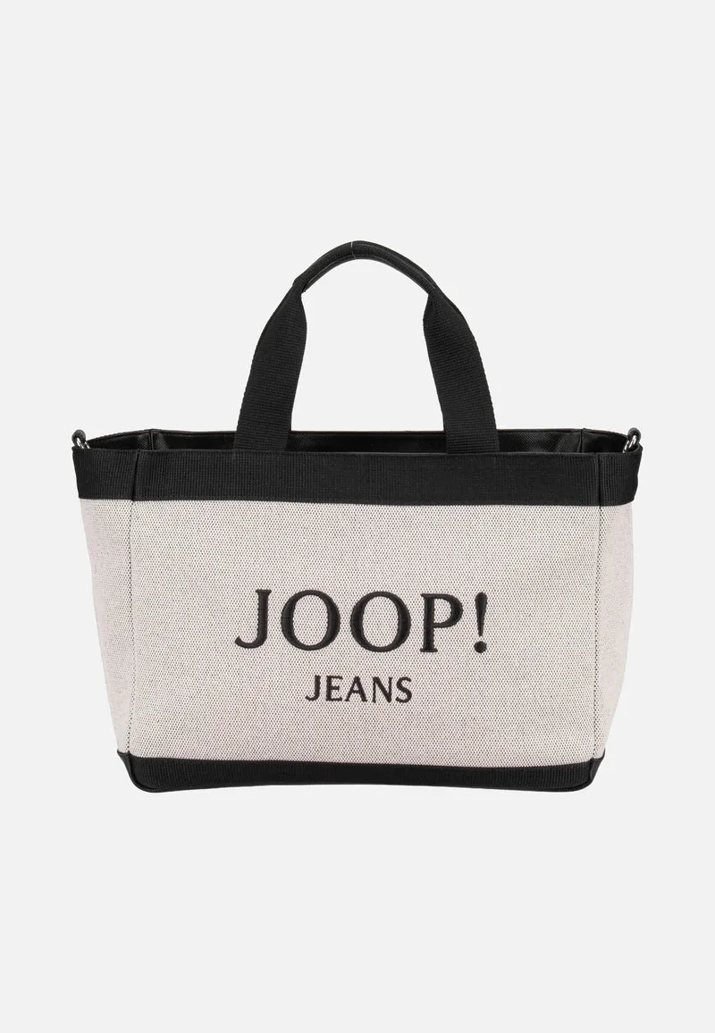 Calduccio Tela Yvette Handbag Black - Henkeltasche