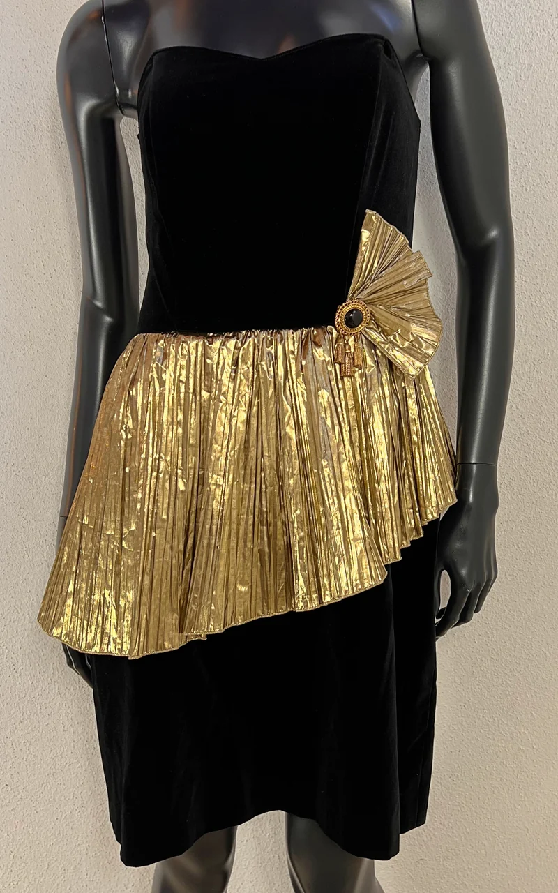 Vintage 90s Velvet Dress