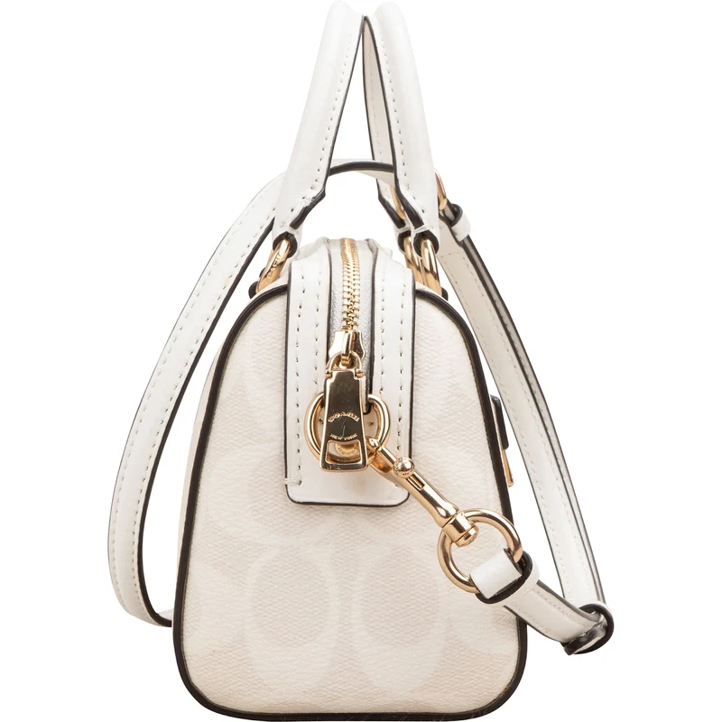 Coach Monogram Signature Canvas Mini Rowan Crossbody Bag