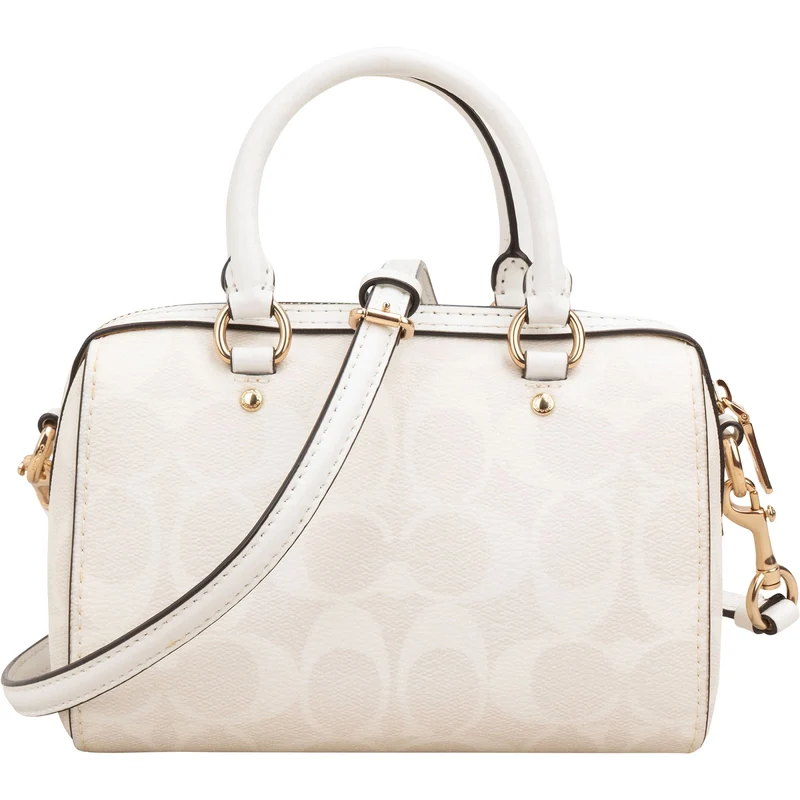 Coach Monogram Signature Canvas Mini Rowan Crossbody Bag