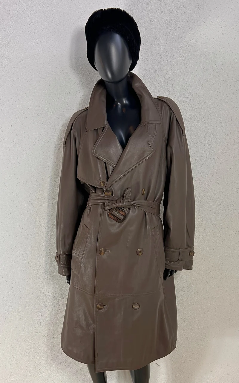 Vintage Leather Coat