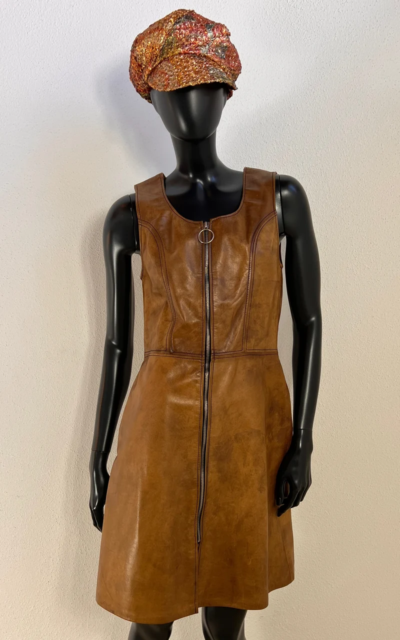 Vintage 60s Studio De Paris Pinafore Dress