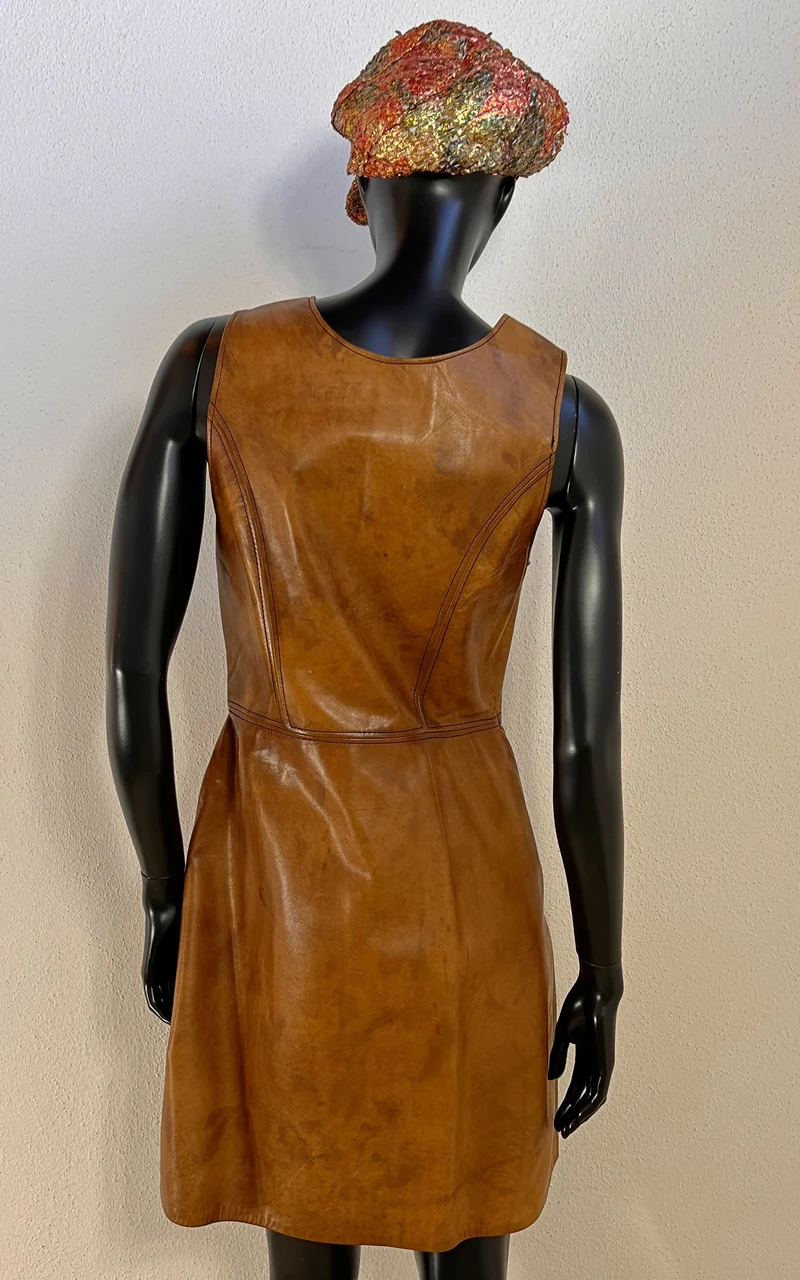 Vintage 60s Studio De Paris Pinafore Dress