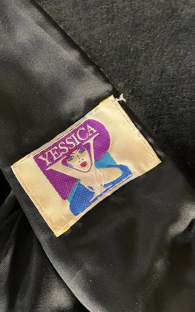 Vintage 90s Paint Brush Suede Jacket