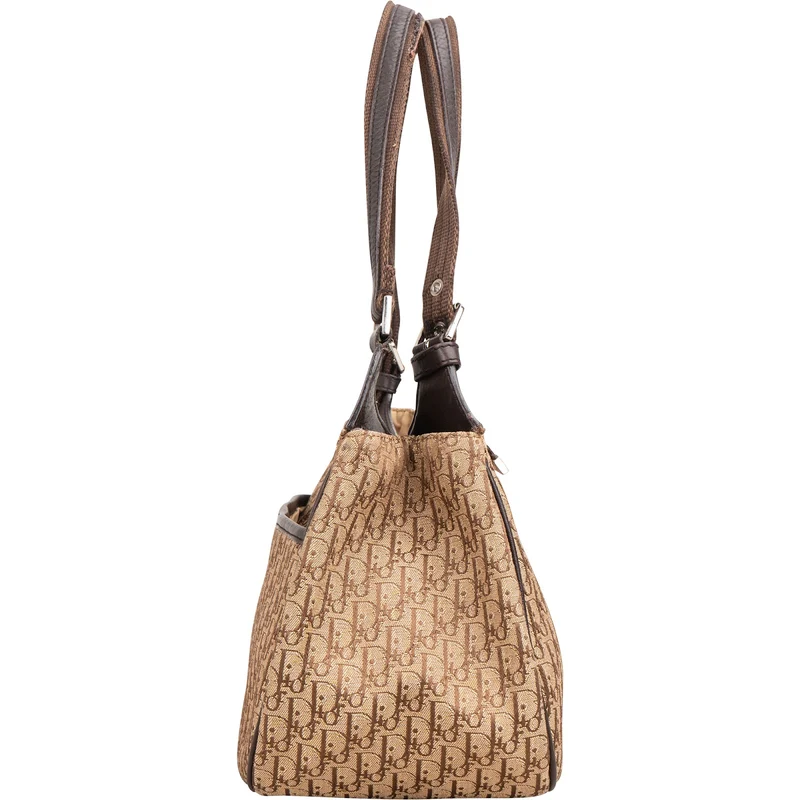 Christian Dior Oblique Monogram Canvas Street Chic Shoulder Bag