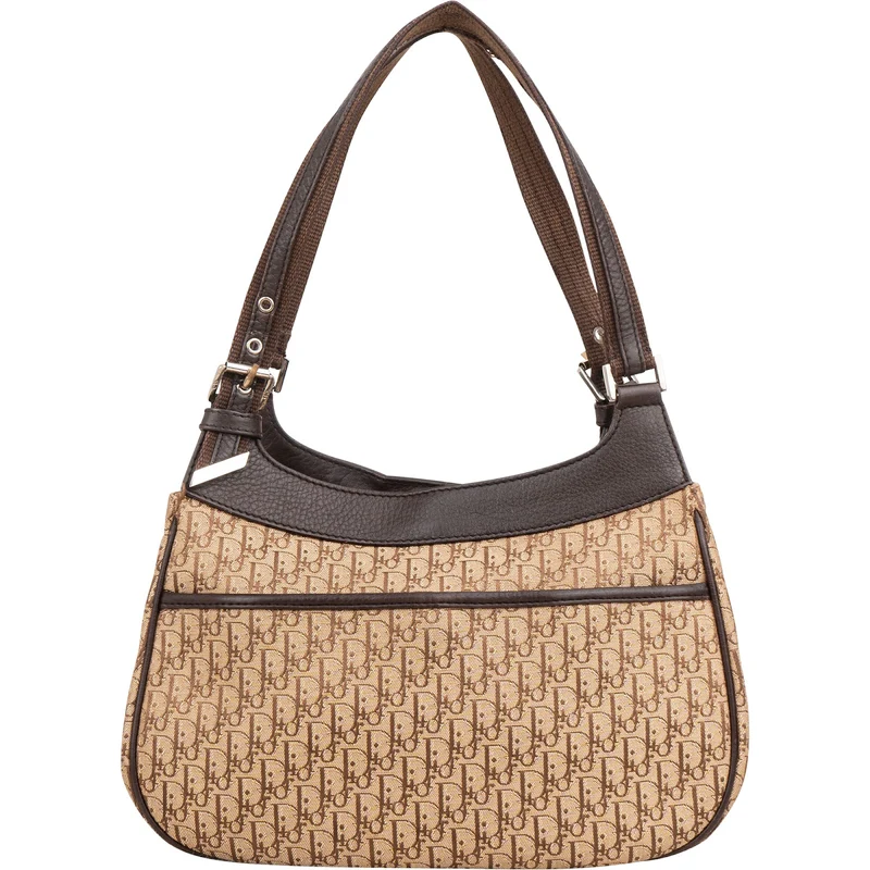 Christian Dior Oblique Monogram Canvas Street Chic Shoulder Bag