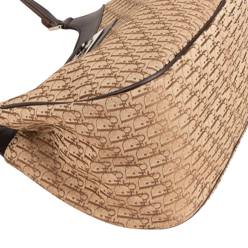 Christian Dior Oblique Monogram Canvas Street Chic Shoulder Bag