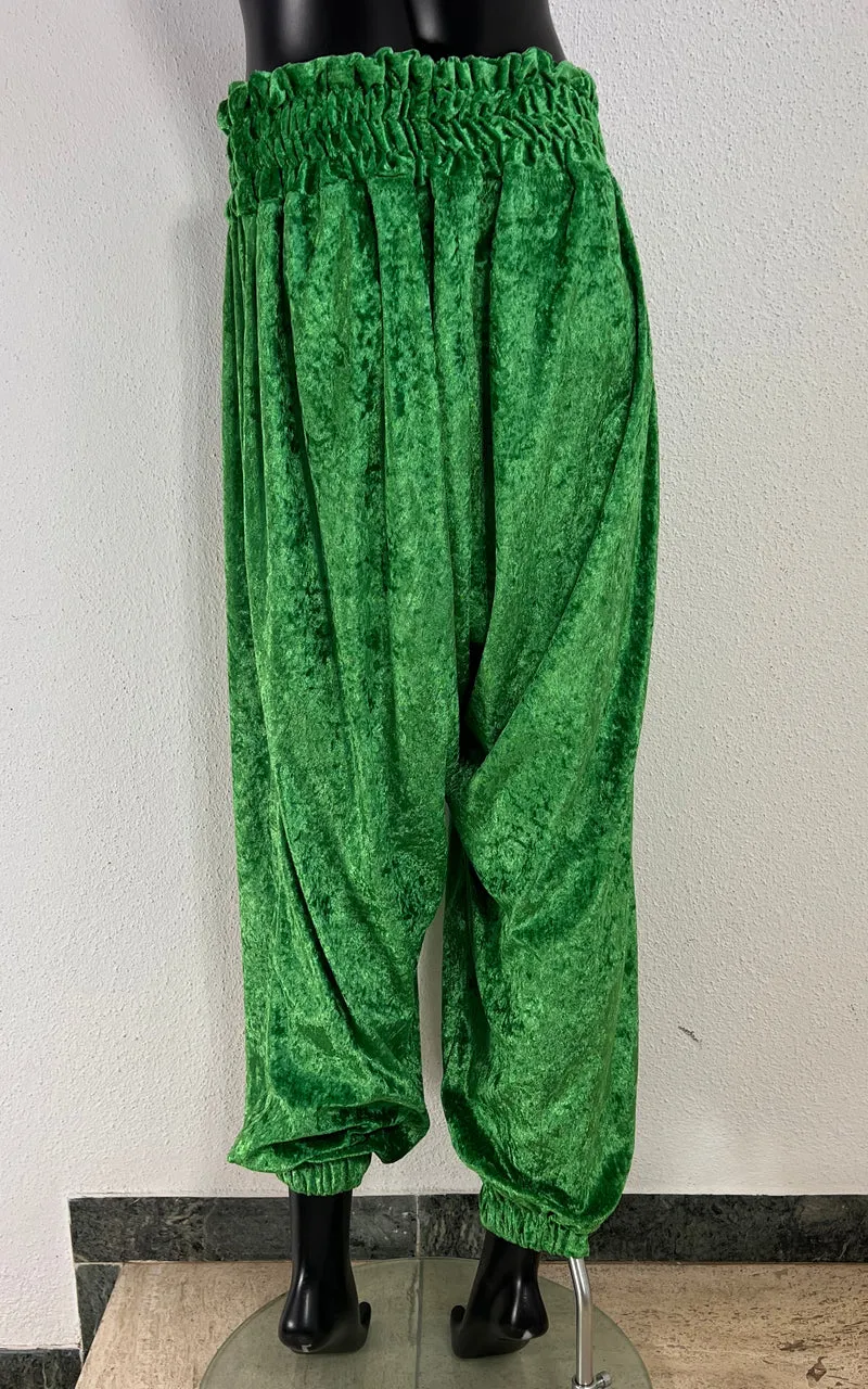 Vintage Velvet Ballon Pants