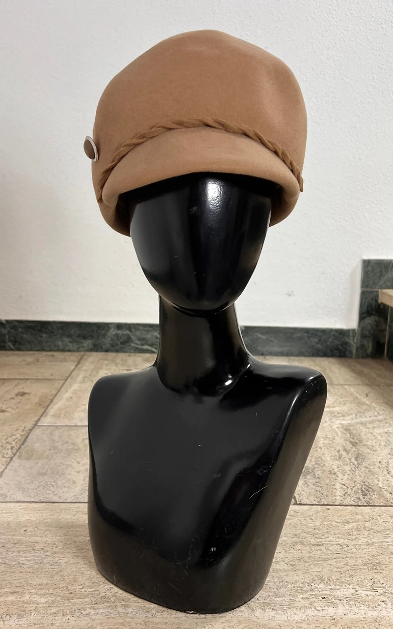 Vintage 60s Baker Boy Hat