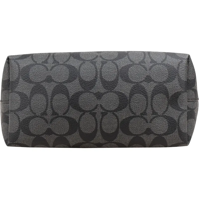 Coach Monogram Signature Holiday Horse Carriage Print Small City Shoulder Bag
