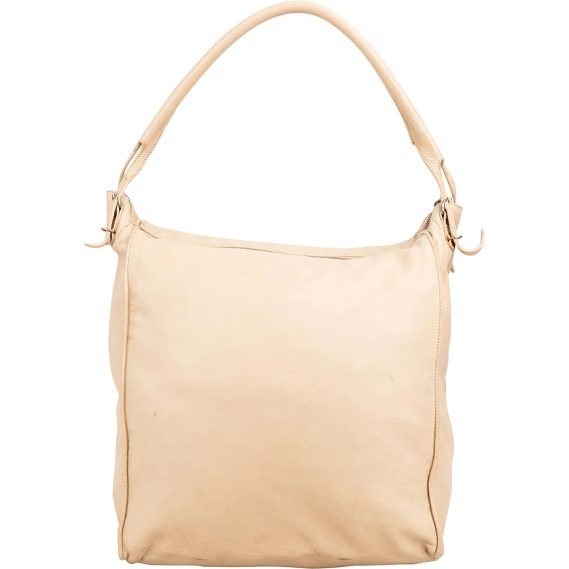 Balenciaga Beige Leather Classic City Day Hobo Shoulder Bag