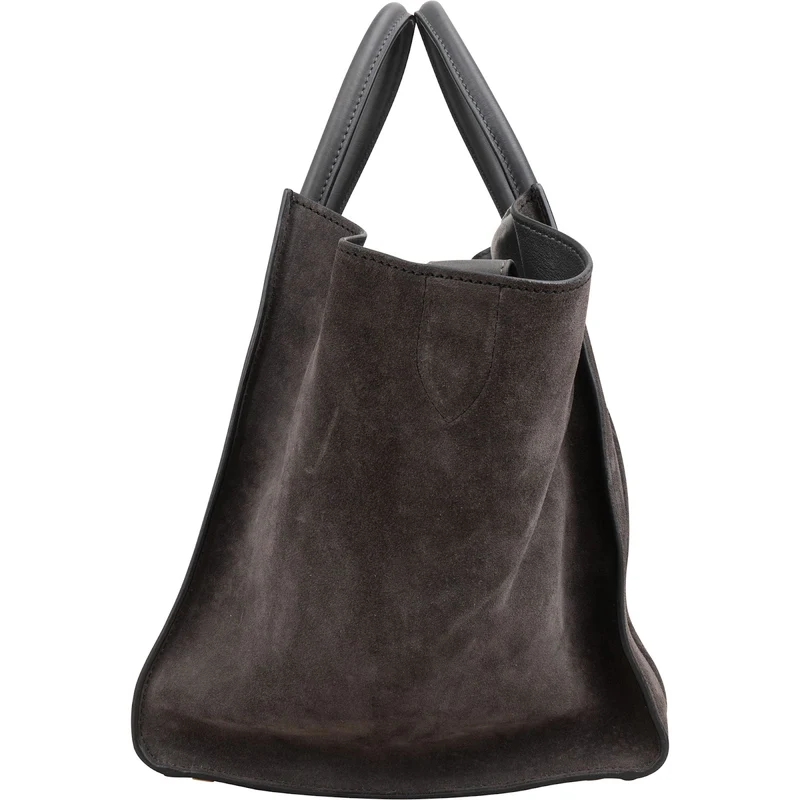 Céline Suede & Leather Phantom Handbag