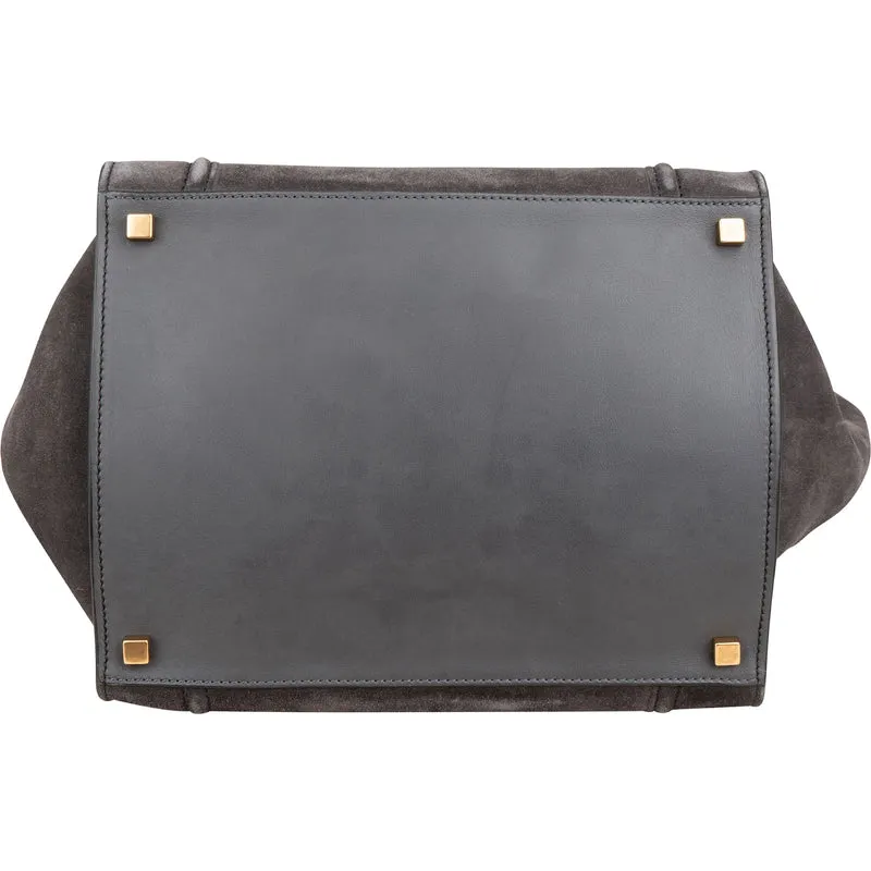 Céline Suede & Leather Phantom Handbag