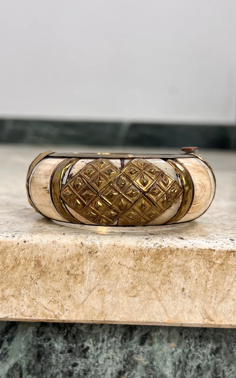 Vintage Indian Horn Bangle